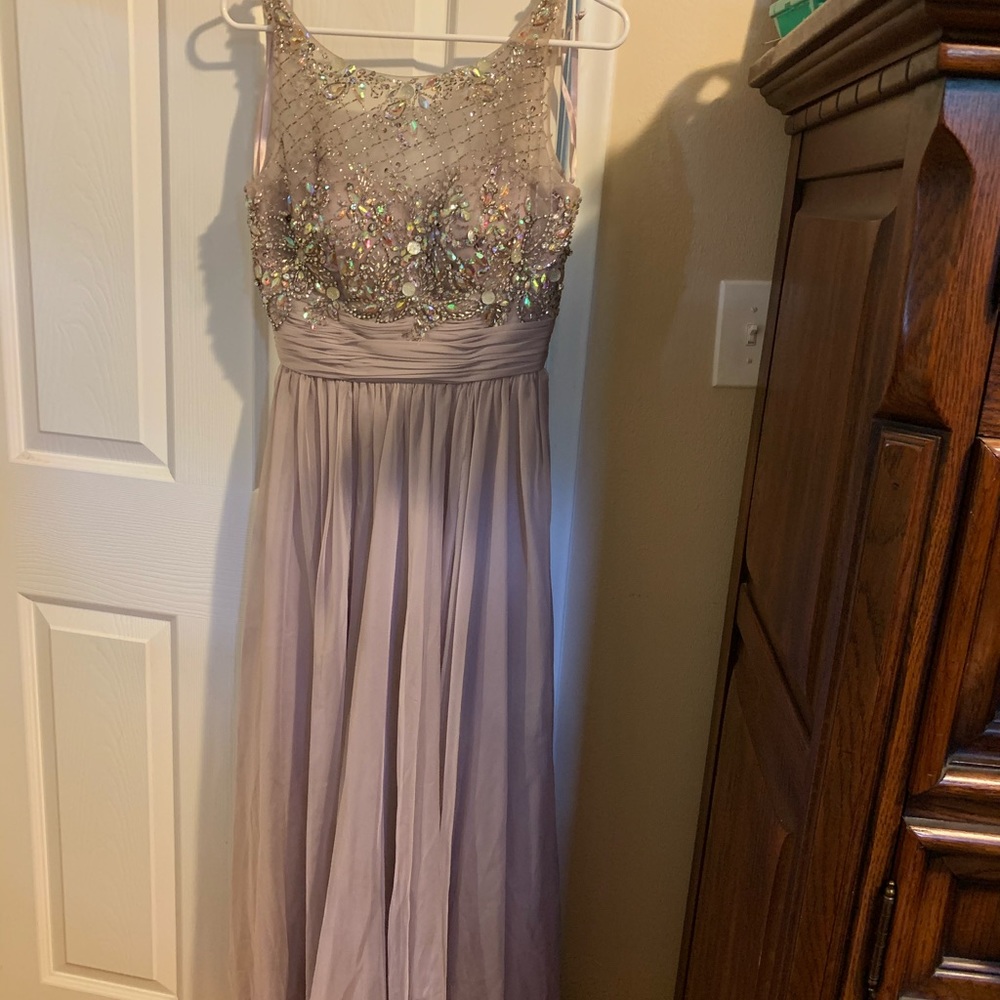 Beaded prom dress